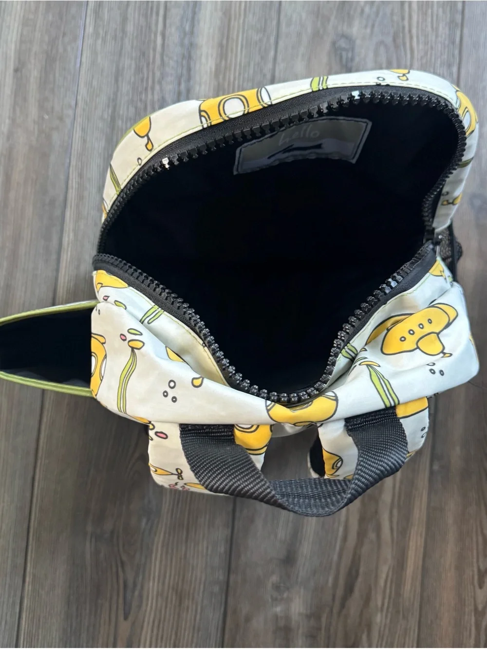 Preschool Daycare Kids Bookbag - Yellow Submarine Print